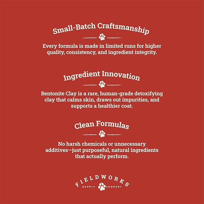 MOOSH All-Natural Dog Shampoo – Gentle for Sensitive Skin. No Sulfates, Preservatives, or Harsh Chemicals. with Bentonite Clay, Argan Oil & Aloe. Hypoallergenic, Biodegradable, 12oz.