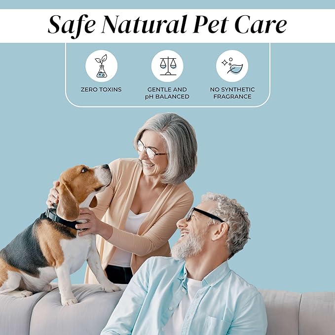 Dog Ear Cleaner - 8 Fl Oz of Dog Ear Wash - Drops to Dissolve Wax, Combat Odor, and Support Healthy Ears - Made with Chamomile, Honey, and Aloe - Made in the USA