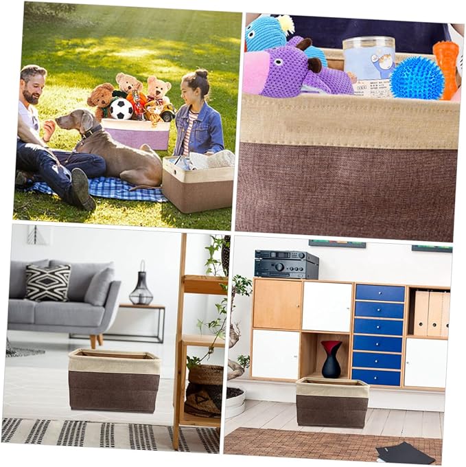 Capacity Dog Toy Storage Basket Stylish Organizer for Toys Household Sundries and Items Design for Boys and Girls and Pets Versatile Home