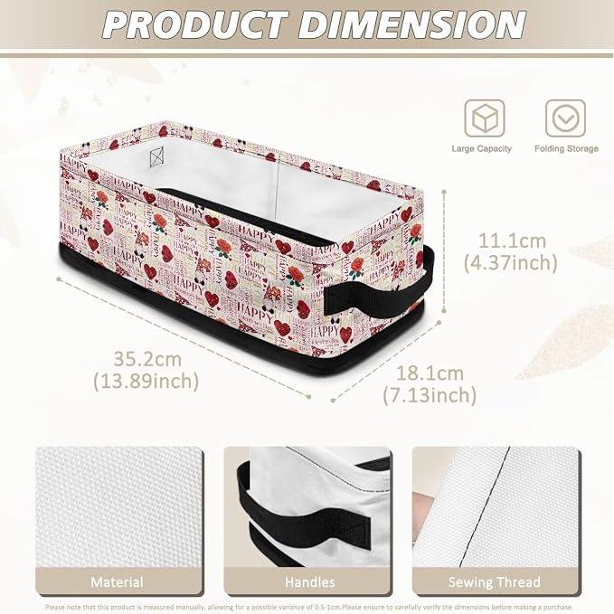 Cactus Toilet Paper Basket with Handle Decorative Shelf Bins Bathroom Basket for Organizing Countertop Toilet Paper Rolls, Towels,Socks Bathroom Accessoeis