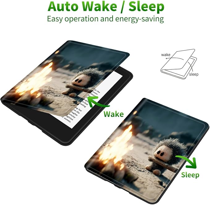 Case for Samsung Galaxy Tab A9+/A9 Plus 11" 2023 (SM-X210/X216/X218) | Slim Leather Smart Cover with Multi-Angle Anti-Slip Stand [Auto Wake/Sleep] Shell for Women Men - Flame Pet