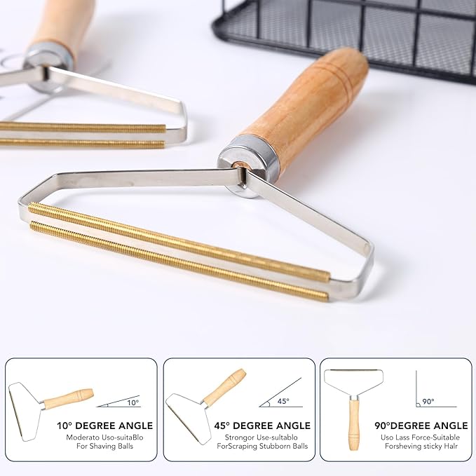 Pet Hair Remover,1-Pack Pet Hair Removal Tool, Multi-Surface Fur Removal Tool, Cat and Dog Hair Remover for Furniture, Couch, Carpet, Clothing and Bedding - Portable