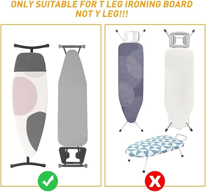 Ironing Board Holder Wall Mount, Metal Ironing Board Hanger with Shelf Laundry Room Decor and Accessories Iron Holder for Laundry, Fits T-Leg Ironing Board, Industrial Decor, Black