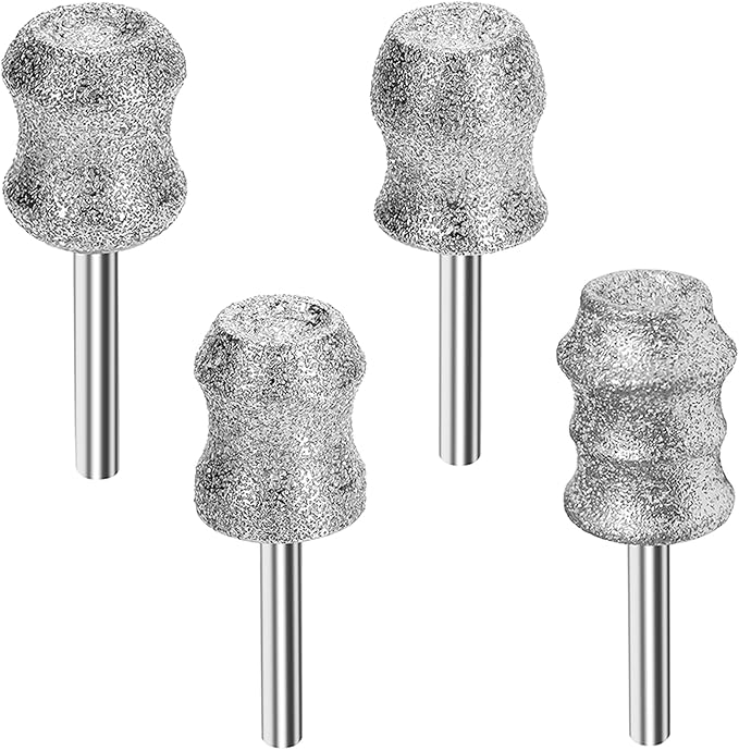 for Dremel - Dog Nail Grinder Attachment - Pet Nail Trimmer Bits Won't Pull Hair or Get Hot for Large Medium Small Dogs Pack of 4