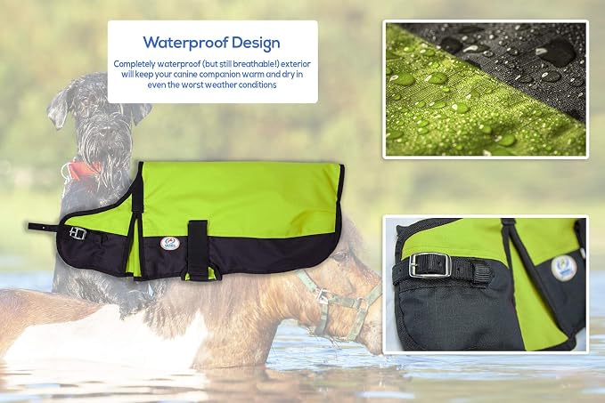 Derby Originals Horse Tough 600D Ripstop Waterproof Winter Dog Coat 150g Medium Weight