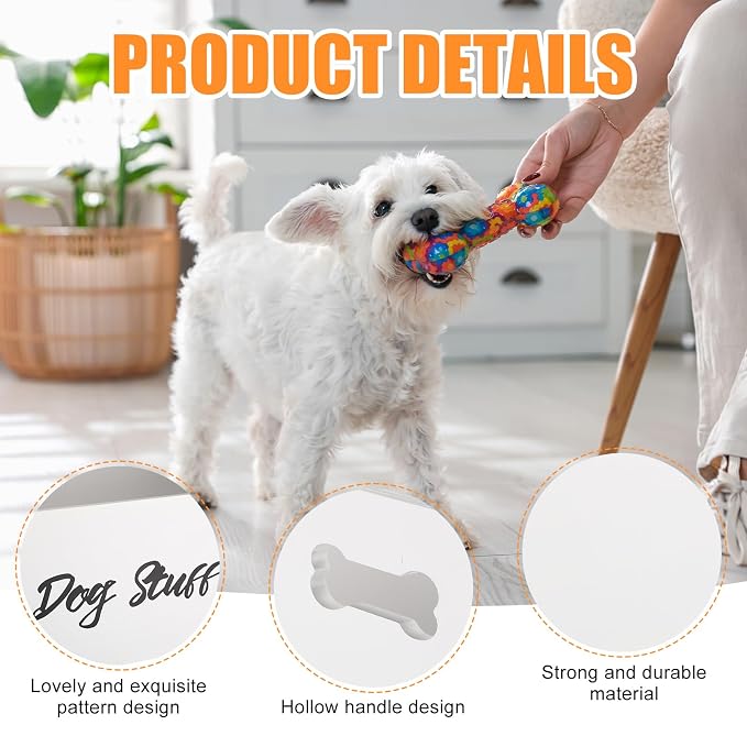 Leinuosen Large Dog Toy Bin Basket, 20 Inch Large Stuff Toy Storage Basket Bin with Bone Handle Cutout Pattern Pine Container for Organizing and Storage Dog Leash Chew Toys(White, Undivided)