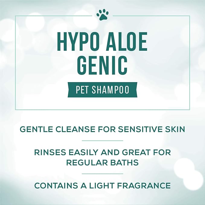 Nature's Specialties Hypoallergenic Ultra Concentrated Aloe Dog Shampoo for Pets, Makes up to 4 Gallons, Natural Choice for Professional Groomers, for Sensitive Skin, Made in USA, 16 oz