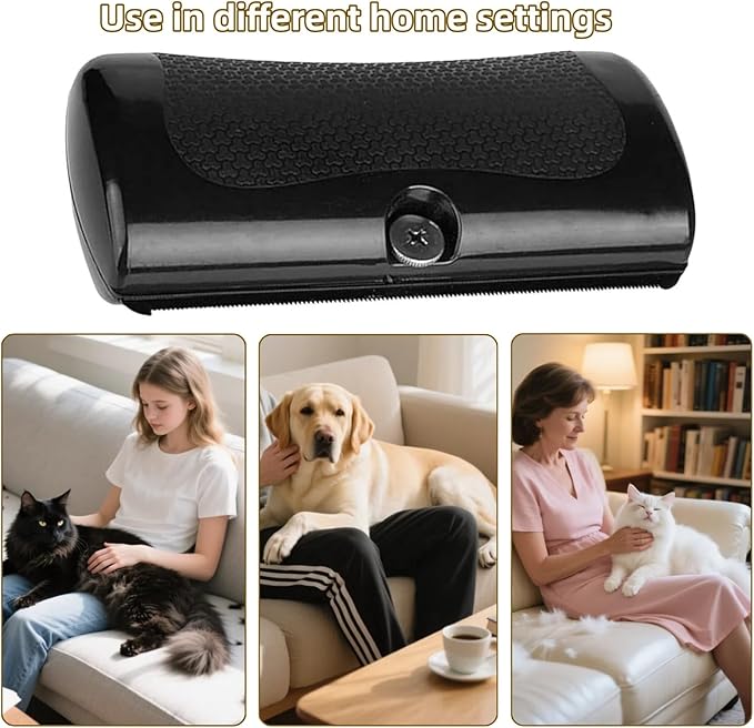 Deshedding Brush for Dogs, Cats, Horses - Removes Loose Hair, Dog Brush for Shedding, Pet Hair Removal Tool with Easy-Hold Handle, 1PCS