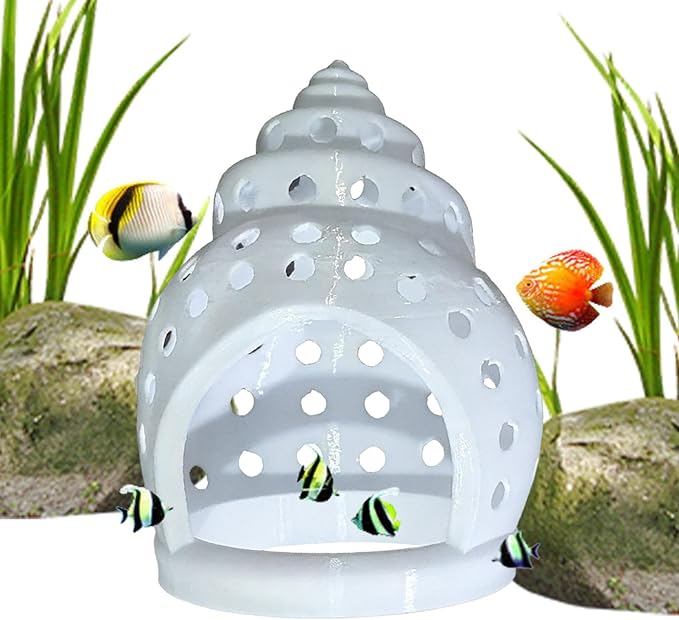 Floating Betta Bed, Fish Tank Decoration, Shrimp Cave Resting Spot with Soft Design, Aquarium Habitat Accessory, Relaxation Resting Stand, Betta Furniture for Home Office Bedroom