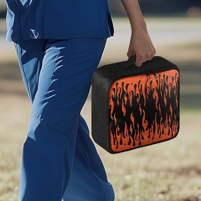 Rnyleeg Fire First Aid Bag Empty for Men Emergency Medical Kit First Aid Kit for Home Portable Medical Bag for Travel