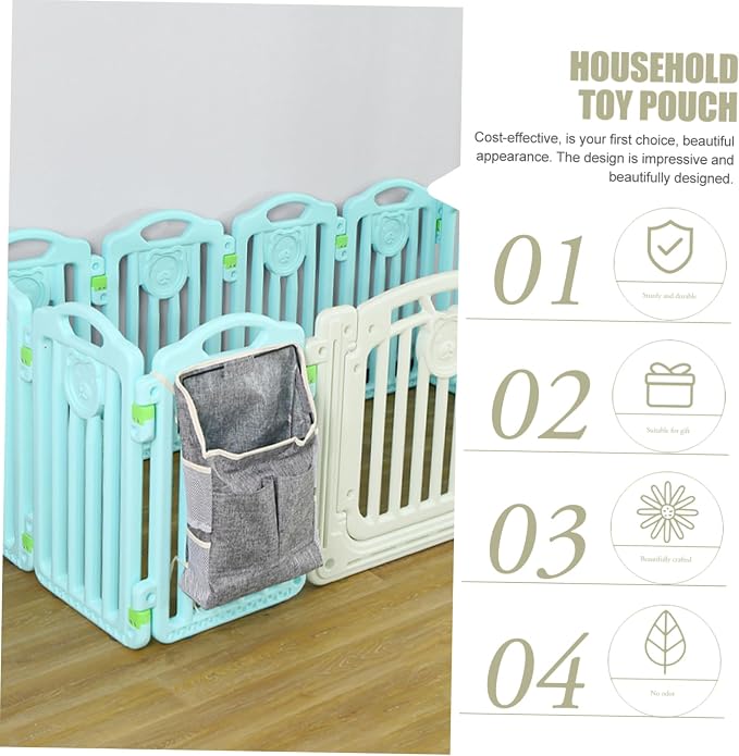 MERRYHAPY Multi-Function Pet Hanging Toy Container Food Pouch Stylish Organizer for Pet Supplies Storage Capacity for Home and Easy Access