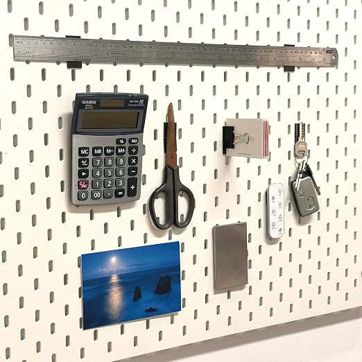 Magnetic Tape with Adhesive, 0.5in x 20ft- Magnet Strips for DIY Crafts & Fridge Organization