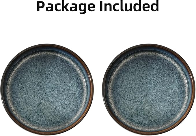 Havniva Cat Bowls Set of Two, 6.1” Ceramic Cat Food Bowls, Cat Water Bowl | Cat Food and Water Bowl Set, Non-Slip Base, Food-Grade Ceramic, Wide Opening, Dishwasher Safe, Pet Bowls Whisker Friendly