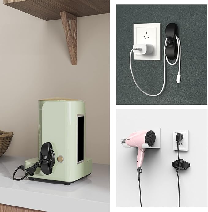 Cord Organizer for Appliances, Upgraded Kitchen Cord Organizer, Cord keeper Cord wrapper Cord holder Cord winder for Appliances Air Fryer, Coffee Maker, Blender, Pressure Cooker, Toaster