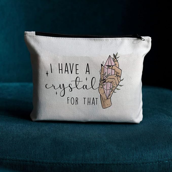 Funny Witchy Gifts Makeup Bag Witch Stuff Witch Accessories Cosmetic Bags | Spooky Gifts for Women Witchcraft Lover Girl Sister Tarot Cards Beginners Halloween Birthday Gift Travel Toiletry Bag