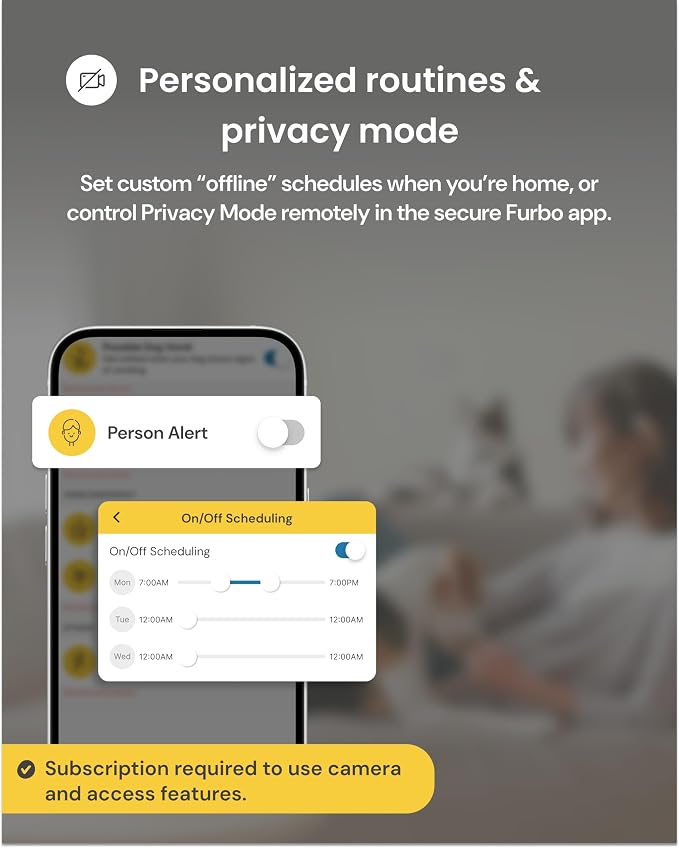 Furbo Mini Pet Camera [Paid Plan Required to Activate]