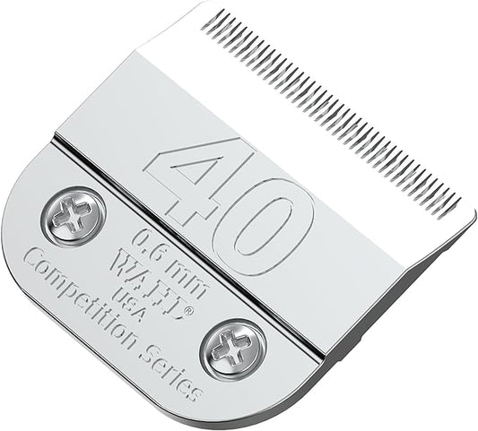 Wahl Professional Animal 40 Surgical Competition Series Detachable Blade with 3/128-Inch Cut Length (2352-100), Steel