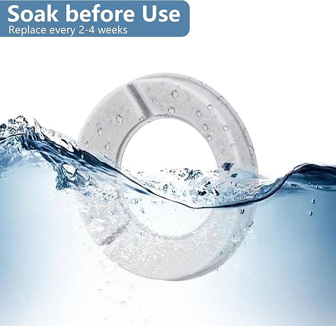 Filter Replacements for Xetino 2.5/3.5L/4.5L/6.5L/ No Spill Dog Water Bowl 4 Packs
