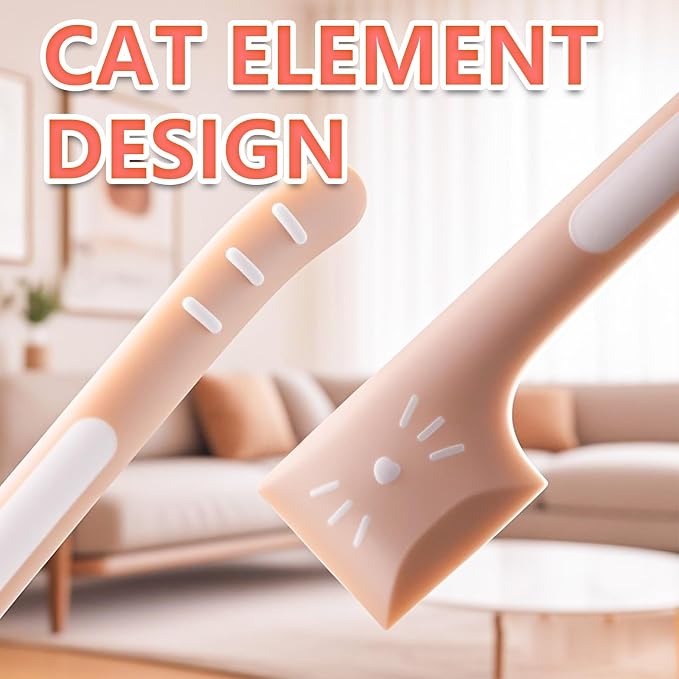 3 Pcs Dog Cat Food Scoop Pet Supplies Silicone Canned Spoon for Cat Dog Feeding and Wet Food Storage, Pink Gray Green