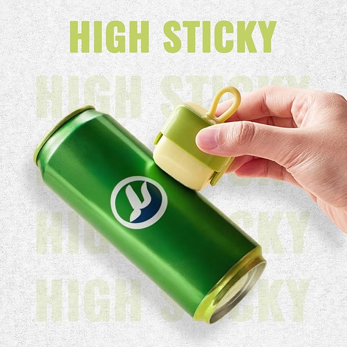 Reusable Lint Roller Mini, Washable Sticky Roller for Travel & Clothes & Furniture & Purse, Portable Pet Hair Lint Remover Ball for Dog Cat Fur (Green)