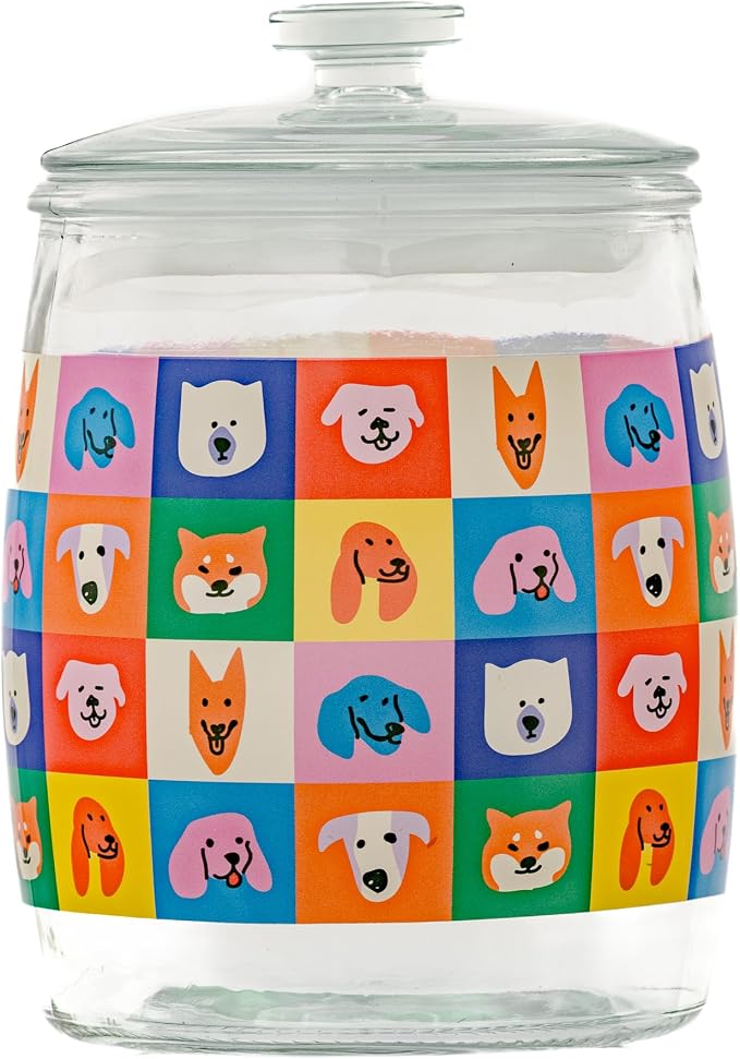 10 Strawberry Street Arlo Warhol Pet Treat Canister