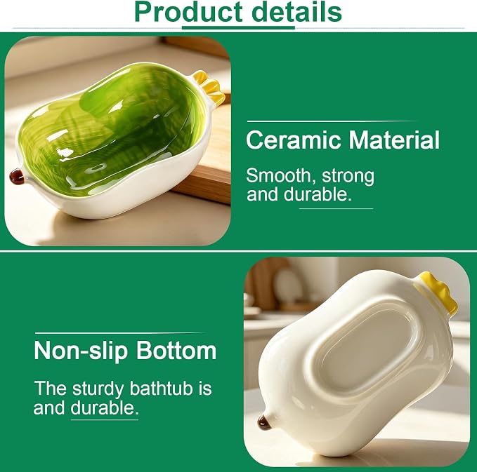 Ceramic Jewelry Trinket Dish Decorative Ring Holder Key Bowl for Women Gift