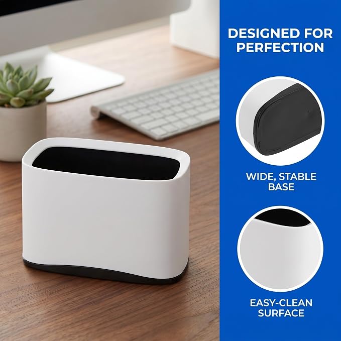 2pcs Cat Litter Scoop Holder Stand Plastic White Universal Base | Enhanced Stability, Space-saving Organizer for Cleaning Routines, Portable Design for Travel Purposes