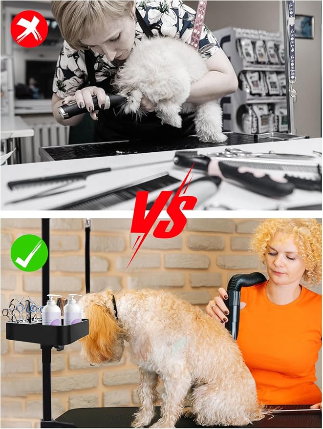 Kalolary Portable Dog Grooming Tool Holder