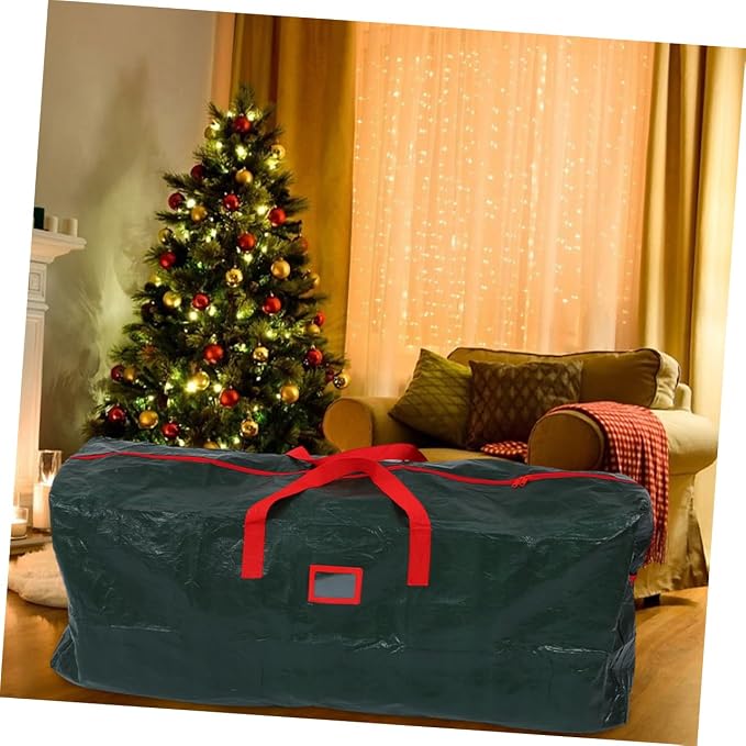 BESPORTBLE Large Christmas Tree Storage Bag Organizer Handles Heavy Duty Household Storage for Holiday Trees and Decorations