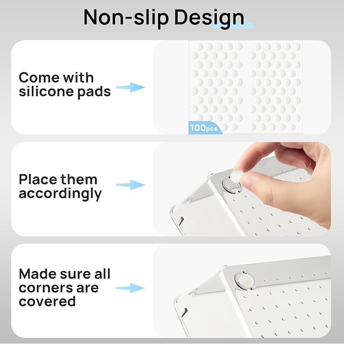 Vtopmart 25 Pack Plastic Drawer Organizers with Non-slip Rubber Pads | 4-Size Versatile Makeup Organizer, Storage Containers Small Bins for Makeup, Jewelries, Bedroom, Kitchen Utensils and Office