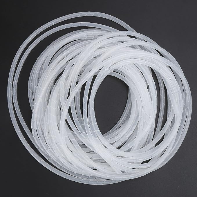 YOUTHINK Wire Hiding Spiral Tube Cable Cover to Prevent Petscatsdogs from Chewing, Organize Cables, Organize Power Cords, Protect (#5)