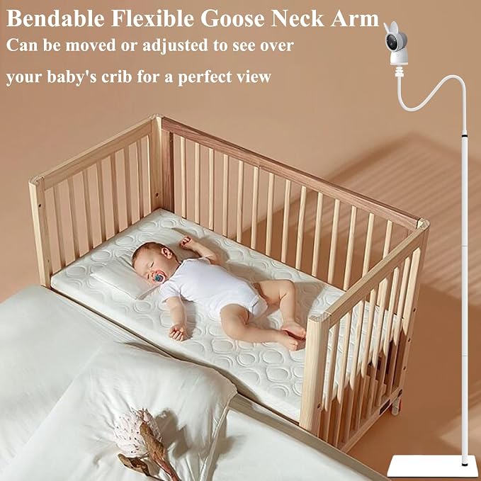 Floor Baby Cameras Monitor Mount Stand Compatible with ARENTI 2K/A4/4PM/D3 /3QM/P2Q/B2/P2F Baby Camera Adjustable Baby Monitor Stand Holder (68.7 inch/Camera Not Included)