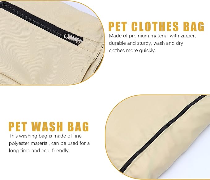 Hemobllo Pet Laundry Bag for Dogs and Cats Extra Large Capacity Washing Bag Prevents Hair from Transferring for Home and Travel Use Lightweight Storage
