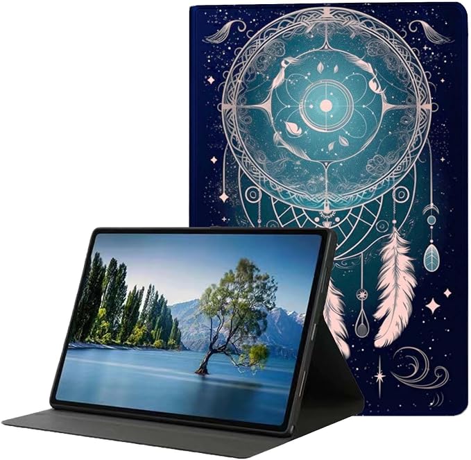 for Samsung Galaxy Tab A 8.0 2019(SM-T290/T295) Tablet Case,Premium Leather Folio Stand Auto Wake/Sleep,Multiple Viewing Stand,Dream Catcher