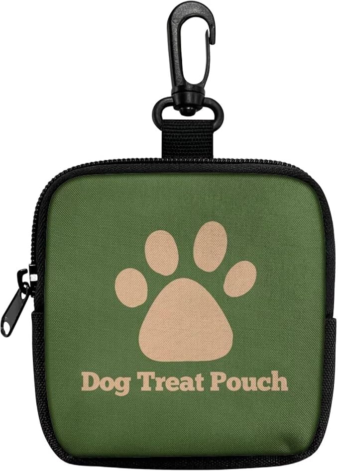 Dog Treat Pouch, Multifunctional Pouch for Outdoor Activities and Pet Walks, Multi-Functional Puppy Snack Storage Bag, Travel Pet Treat Container for Dog Owners and Trainers