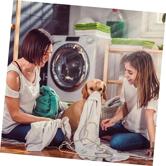 BESPORTBLE 3pcs Pet Clothes Hangers Sturdy Dog Clothing Holders Durable Pet Apparel Organizer for Neat Storage Premium Iron Material for Dog Owners