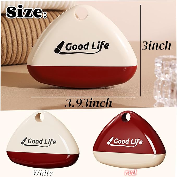 Lint Roller, Good-Life Reusable Lint Roller, Portable Lint Remover, Washable, Eco-Friendly, Pet Hair Remover for Clothes, Furniture & Carpets, 4Pcs