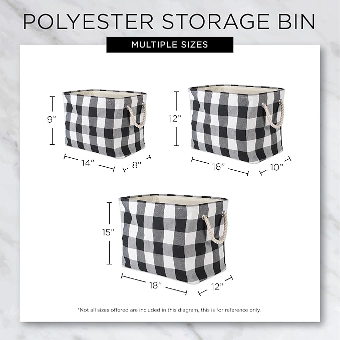Bone Dry Pet Storage Collection Paw and Bone Print, Large Rectangle, 17.5x12x15", Gray