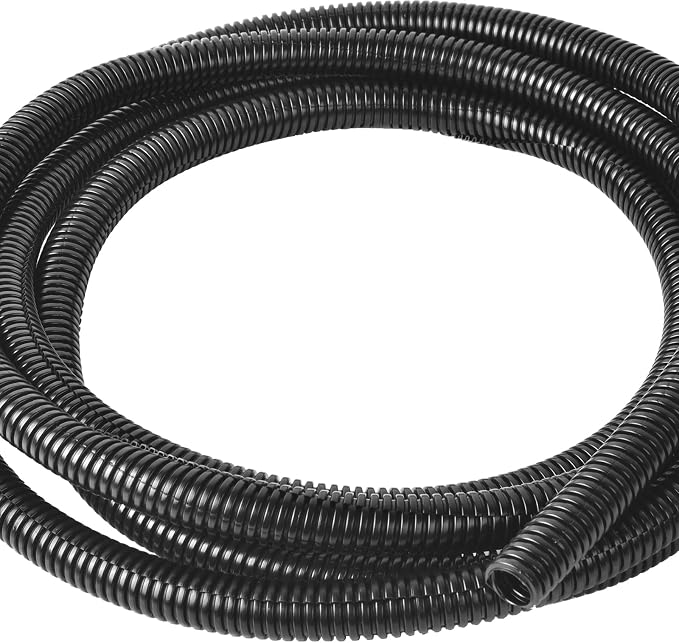 1 Inch Wire Loom Split Tubing - 10 ft Cord Protector Electric Wires Covers, Automotive Wire Flexible Conduit