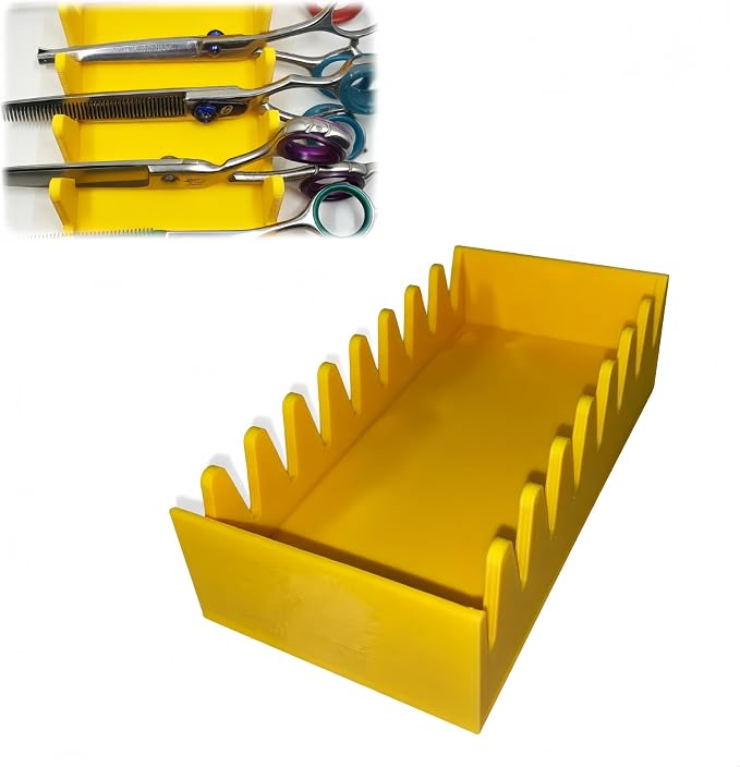 Scissor Holder Caddy for Pet Grooming, Organizer for Shears & Grooming Tools, Compact Storage Solution for Groomers & Home Use