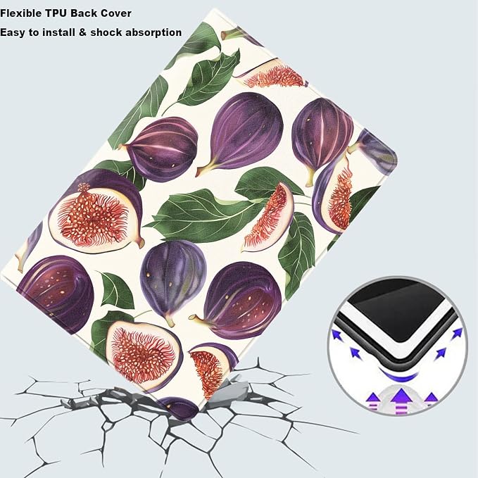 Tablet Case for iPad mini 6 Case 8.3 Inch 2021,Shockproof Protective Cover with Stand,Auto Wake/Sleep,Fig
