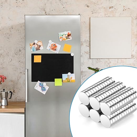 BEST CHOICE MAGNETS Small Magnets, 30 Pack Refrigerator Magnets 12x3mm | Rare Earth Magnets Neodymium Magnets for Crafts, Whiteboard, Kitchen Cabinet, 3D Printing