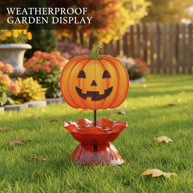 Weighted Garden Stake Stand for Yard Signs & Flags, Durable PET Plastic Outdoor Display Base, Stable Lawn Decoration Holder (Red, 1 Pack)