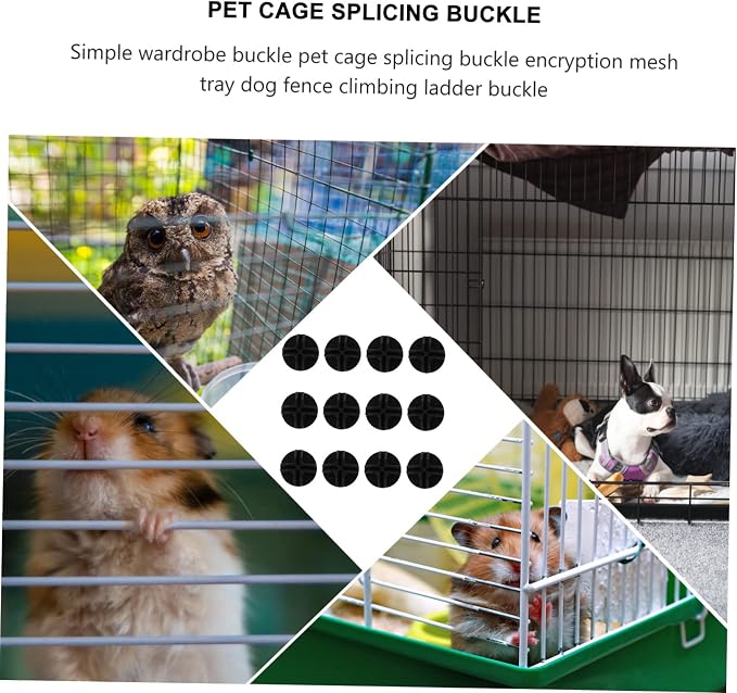 FOMIYES Pcs DIY Accessories Pet Gate Replacement Parts Plastic Shelf Connectors for Dog Playpen