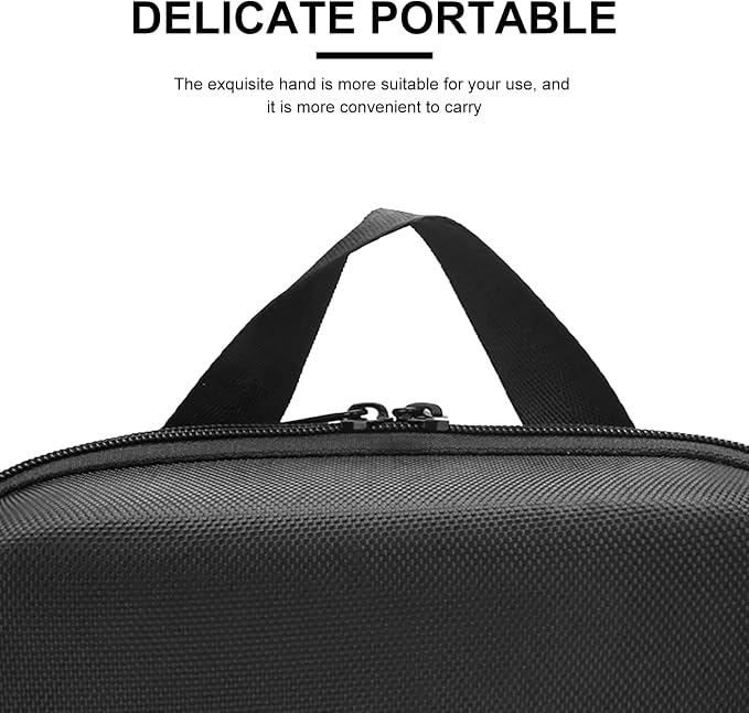 Barber Carrying Case,Barber Case, Stylist Tool Box Professional Salon Hair Cutting Grooming Kit Storage Organizer for Clippers, Scissors, Barber Supplies (Small)