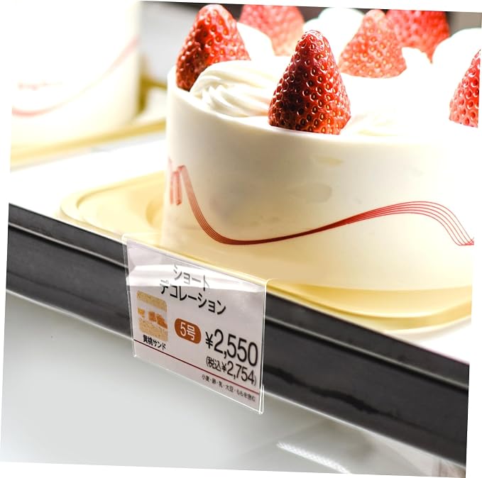 4pcs Supermarket Price Label Holder Display Stand Wire Shelf Label Holder Merchandise Sign Stable Sign Stand