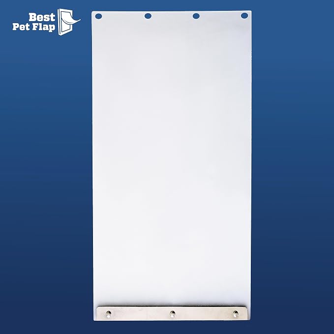 Best Pet Flap XL Replacement Dog Door Flap Compatible with Ideal Pet Products Ruff Weather - Measures 9.75" x 17" Longer Lasting, Most Energy Efficient, Less Shrinkage, BPA Free (Pack of 2)