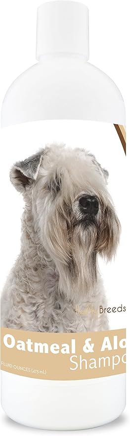 Healthy Breeds Soft Coated Wheaten Terrier Oatmeal Shampoo with Aloe 16 oz