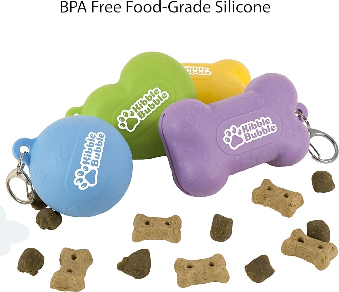 Dog Treat Pouch, Bone, Green