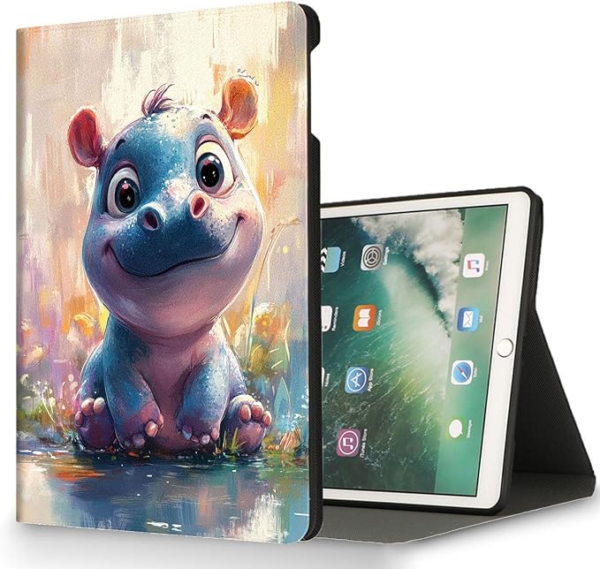 for Samsung Galaxy Tab A11 8.7 Inch 2025 Model X133/X135/X135F Tablet Case,Auto Wake/Sleep,Adjustable Stand Protective Cover - Easter Egg Pattern